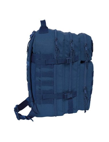 Mochila Militar Portatil 15.6'' Safta Basic "Marino" | Reino Escolar: Mochilas y Regalos