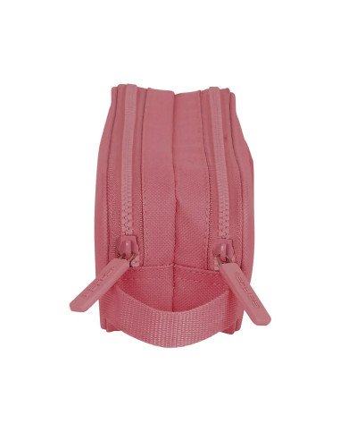 Portatodo Doble Safta Basic "Marsala" | Reino Escolar: Mochilas y Regalos