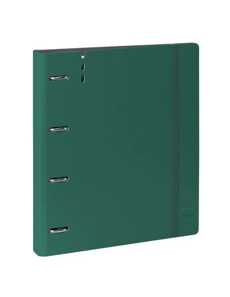 Carpeblock Pp Foam 4 Ani 35Mm Con Recambio Safta "Dark Green" | Reino Escolar: Mochilas y Regalos