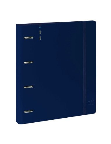 Carpeblock Pp Foam 4 Ani 35Mm Con Recambio Safta "Dark Blue" | Reino Escolar: Mochilas y Regalos