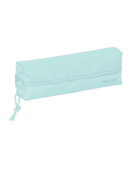 Portatodo Rectangular Con Goma Elast. 22Cm Safta "Light Blue" | Reino Escolar: Mochilas y Regalos
