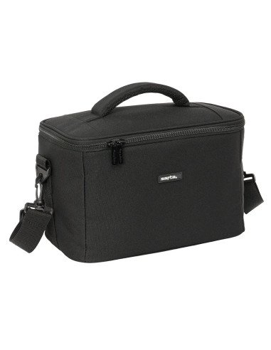 Nevera Cuadrada Waterproof Safta Accesorios "Negro" | Reino Escolar: Mochilas y Regalos