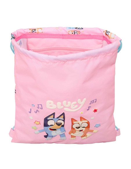 Saco Plano Junior Bluey "Dance" | Reino Escolar: Mochilas y Regalos