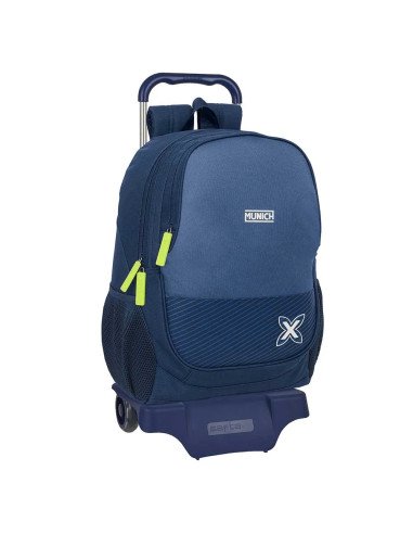 Mochila665  +  Carro 905 Munich "Blue Indigo" | Reino Escolar: Mochilas y Regalos