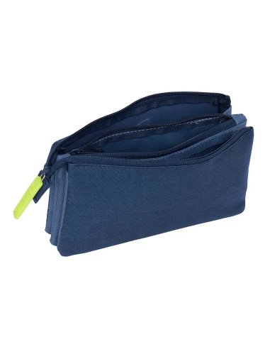 Portatodo Triple Munich "Blue Indigo" | Reino Escolar: Mochilas y Regalos