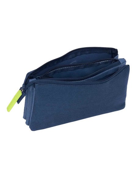 Portatodo Triple Munich "Blue Indigo" | Reino Escolar: Mochilas y Regalos