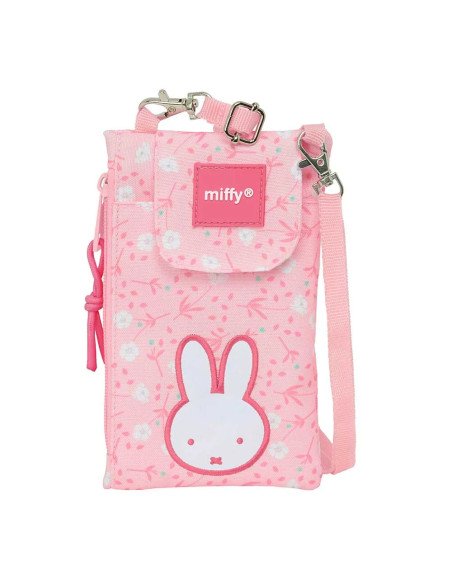 Monedero Portamovil Miffy "Flores" | Reino Escolar: Mochilas y Regalos