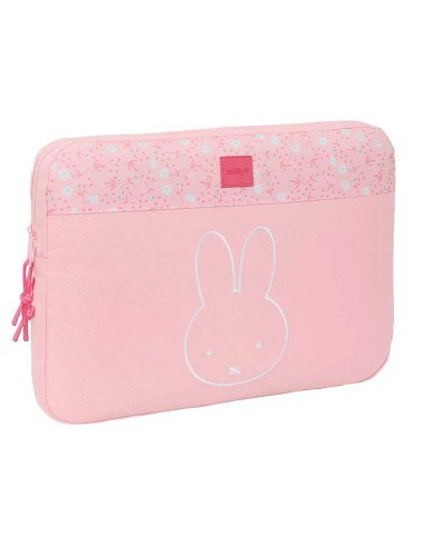 Funda Para Portatil 15.6'' Miffy "Flores" | Reino Escolar: Mochilas y Regalos