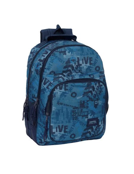 Mochila Doble Adaptable A Carro Safta "New Edition" | Reino Escolar: Mochilas y Regalos