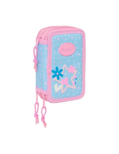 Plumier Triple 37 Pcs Blackfit8 "Smile" | Reino Escolar: Mochilas y Regalos