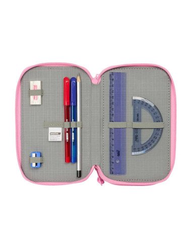 Plumier Triple 37 Pcs Blackfit8 "Smile" | Reino Escolar: Mochilas y Regalos