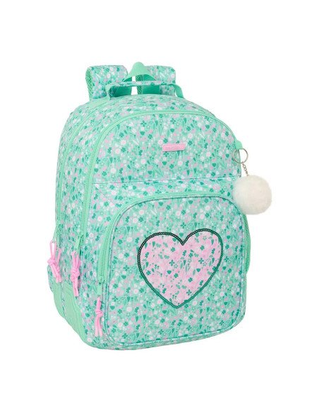 Mochila Doble Adaptable A Carro Safta "Cuore" | Reino Escolar: Mochilas y Regalos