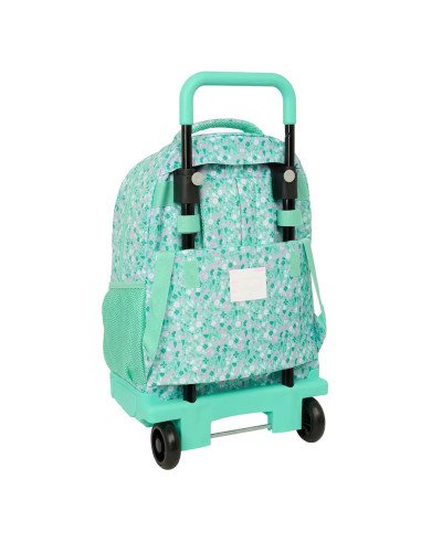 Mochila Grande Con Ruedas Compact Extraible Safta "Cuore" | Reino Escolar: Mochilas y Regalos