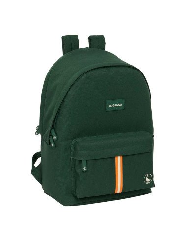 Mochila Doble Para Portatil 15.6"  +  Usb El Ganso Basics "Green" | Reino Escolar: Mochilas y Regalos