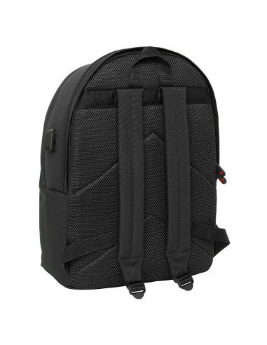 Mochila Doble Para Portatil 15.6"  +  Usb El Ganso Basics "Black" | Reino Escolar: Mochilas y Regalos