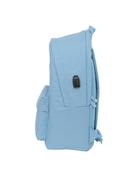 Mochila Doble Para Portatil 15.6"  +  Usb El Ganso Basics "Cerulean" | Reino Escolar: Mochilas y Regalos