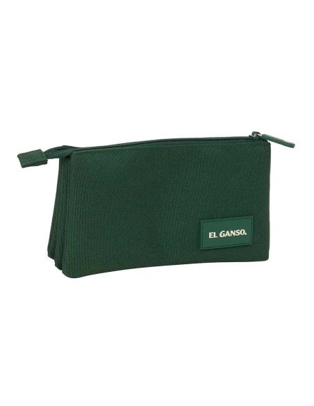Portatodo Triple El Ganso Basics "Green" | Reino Escolar: Mochilas y Regalos