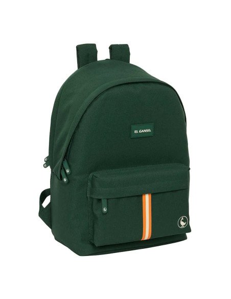 Mochila Doble Para Portatil 15.6"  +  Usb El Ganso Basics "Green" | Reino Escolar: Mochilas y Regalos