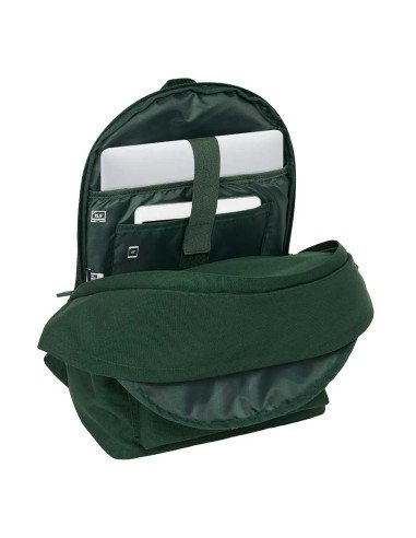 Mochila Doble Para Portatil 15.6"  +  Usb El Ganso Basics "Green" | Reino Escolar: Mochilas y Regalos