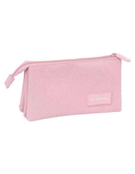 Portatodo Triple El Ganso Basics "Pink" | Reino Escolar: Mochilas y Regalos