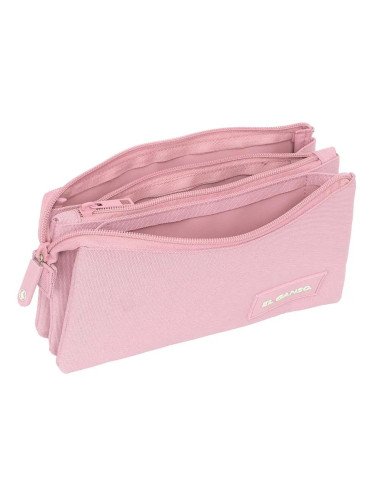 Portatodo Triple El Ganso Basics "Pink" | Reino Escolar: Mochilas y Regalos