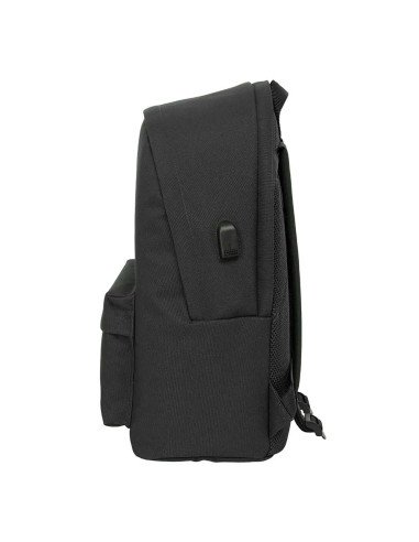 Mochila Doble Para Portatil 15.6"  +  Usb El Ganso Basics "Black" | Reino Escolar: Mochilas y Regalos