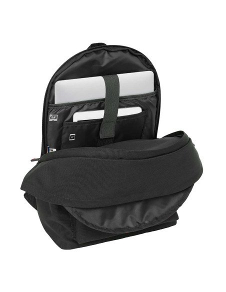 Mochila Doble Para Portatil 15.6"  +  Usb El Ganso Basics "Black" | Reino Escolar: Mochilas y Regalos
