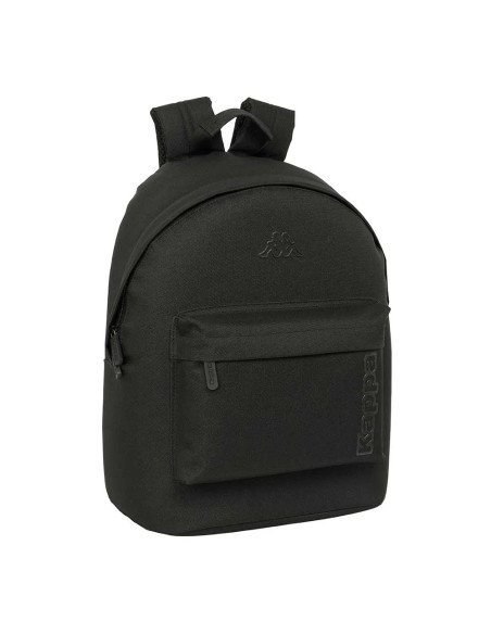 Mochila Para Portatil 14.1" Kappa Basics "Negro" | Reino Escolar: Mochilas y Regalos