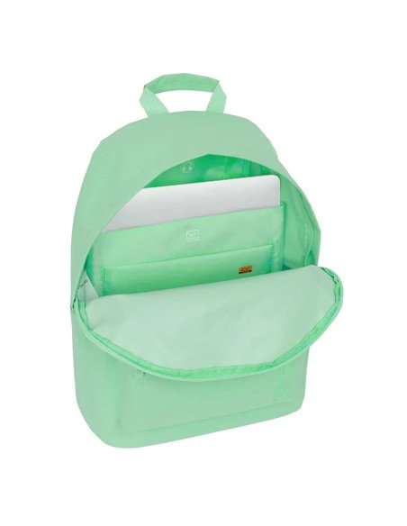 Mochila Para Portatil 14.1" Kappa Basics "Menta" | Reino Escolar: Mochilas y Regalos