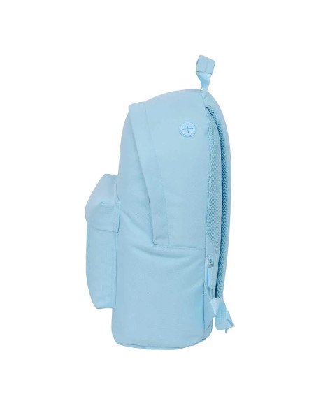 Mochila Para Portatil 14.1" Kappa Basics "Celeste" | Reino Escolar: Mochilas y Regalos