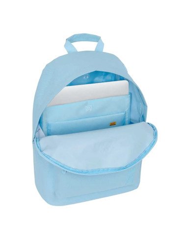 Mochila Para Portatil 14.1" Kappa Basics "Celeste" | Reino Escolar: Mochilas y Regalos