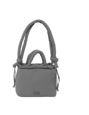 Bolso Moos Capsula Acolchado "Grey" | Reino Escolar: Mochilas y Regalos