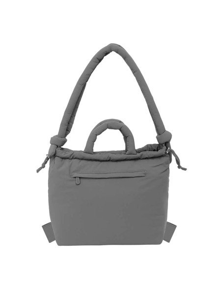 Bolso Mochila Moos Capsula Acolchado "Grey" | Reino Escolar: Mochilas y Regalos