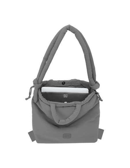 Bolso Mochila Moos Capsula Acolchado "Grey" | Reino Escolar: Mochilas y Regalos