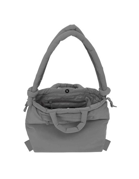 Bolso Mochila Moos Capsula Acolchado "Grey" | Reino Escolar: Mochilas y Regalos
