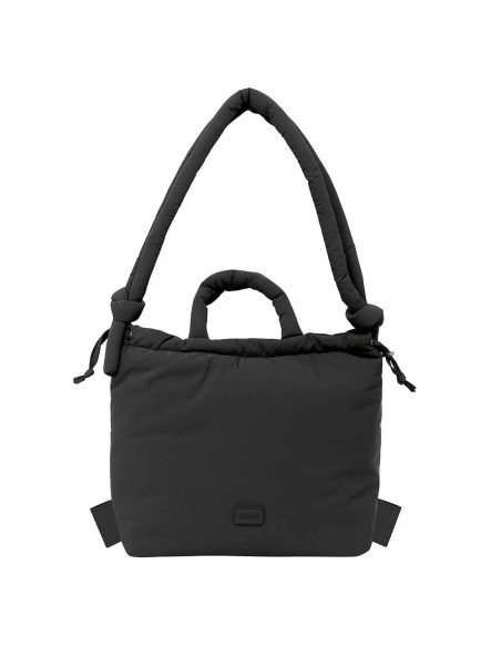 Bolso Mochila Moos Capsula Acolchado "Negro" | Reino Escolar: Mochilas y Regalos
