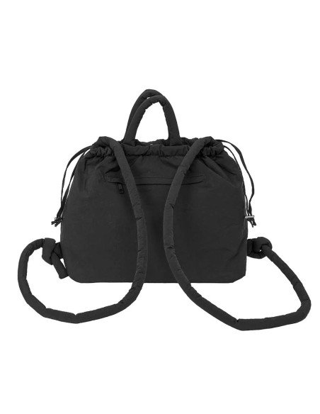 Bolso Mochila Moos Capsula Acolchado "Negro" | Reino Escolar: Mochilas y Regalos
