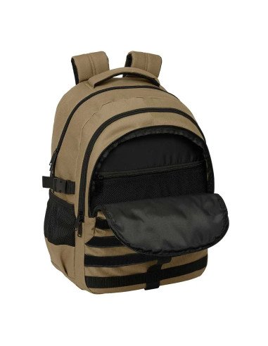 Mochila Cross Doble Safta Tierra | Reino Escolar: Mochilas y Regalos