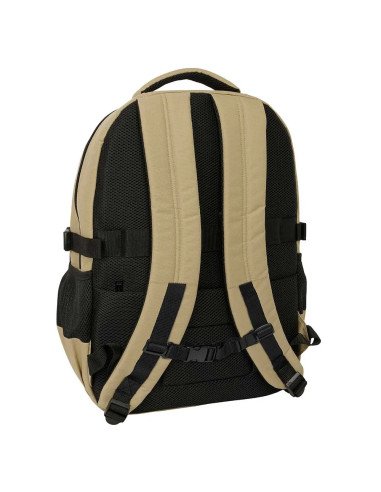 Mochila Cross Doble Safta Camel | Reino Escolar: Mochilas y Regalos