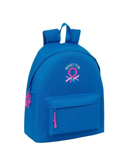 Mochila Benetton Basics "Azulina" | Reino Escolar: Mochilas y Regalos