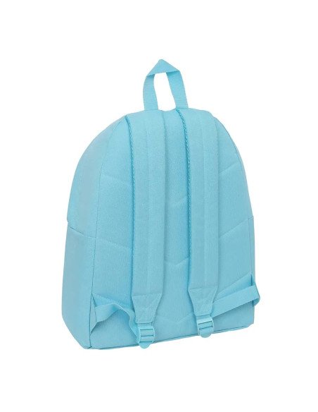 Mochila Benetton Basics "Celeste" | Reino Escolar: Mochilas y Regalos