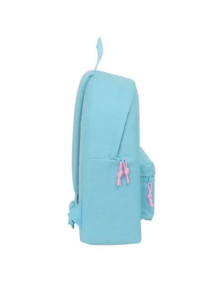 Mochila Benetton Basics "Celeste" | Reino Escolar: Mochilas y Regalos