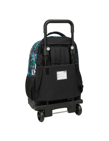 Mochila Grande Con Ruedas Compact Extraible Safta Graffiti "Go" | Reino Escolar: Mochilas y Regalos