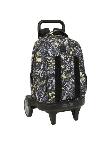 Mochila Grande Con Ruedas Compact Evol. Ext. Safta Graffiti "Splash" | Reino Escolar: Mochilas y Regalos