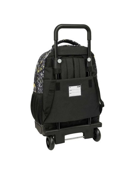 Mochila Grande Con Ruedas Compact Extraible Safta Graffiti "Splash" | Reino Escolar: Mochilas y Regalos