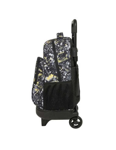 Mochila Grande Con Ruedas Compact Extraible Safta Graffiti "Splash" | Reino Escolar: Mochilas y Regalos
