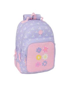 Mochila Doble Adaptable A Carro Safta "Bouquet" | Reino Escolar: Mochilas y Regalos