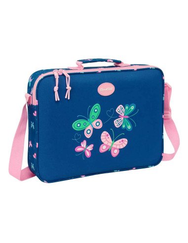 Cartera Extraescolares Blackfit8 "Mariposas" | Reino Escolar: Mochilas y Regalos