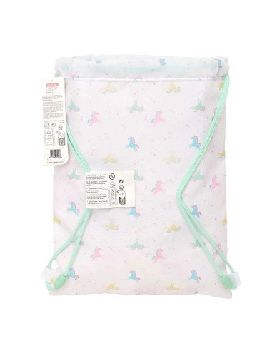 Saco Plano Junior Safta Preescolar "Unicornio" | Reino Escolar: Mochilas y Regalos