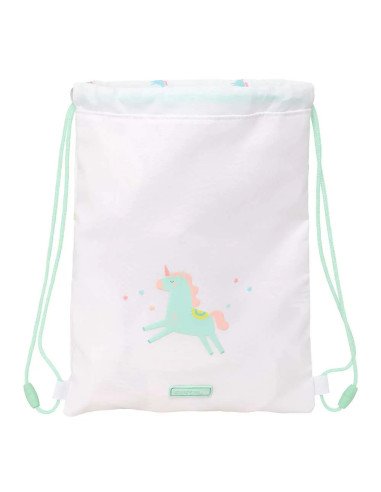 Saco Plano Junior Safta Preescolar "Unicornio" | Reino Escolar: Mochilas y Regalos